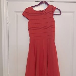 Elle sz 4 coral dress
